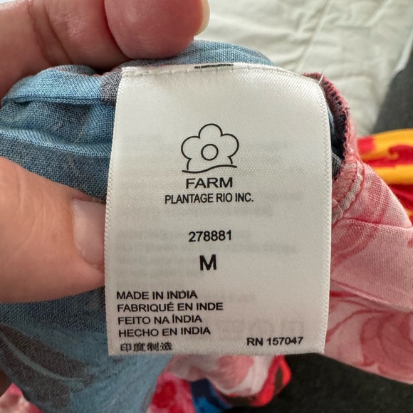 Farm Rio bright and fun dress!! - Picture 6 of 7